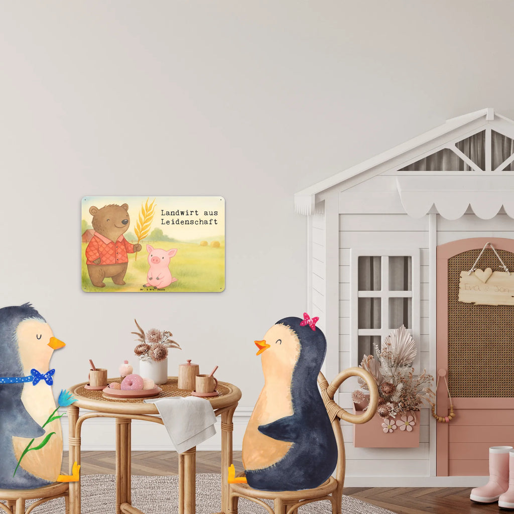 Metalowy szyld Rolnik Pasja Design Prezent, Dziękuję, Zawód, Wykształcenie, Jubileusz, Pożegnanie, Emerytura, Kolega, Koleżanka, Dawać, Pracownik, Współpracownik, Dziękuję bardzo