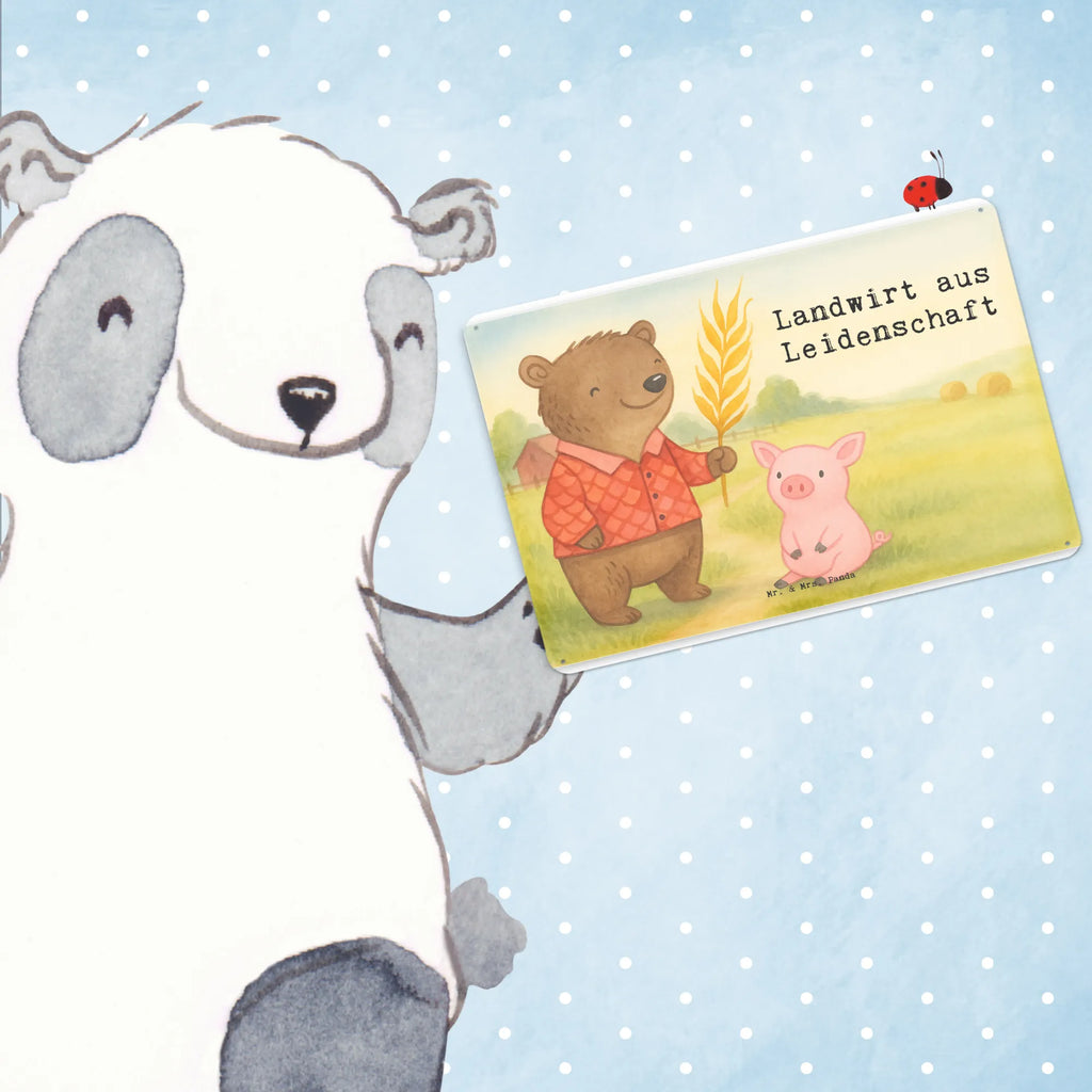 Metalowy szyld Rolnik Pasja Design Prezent, Dziękuję, Zawód, Wykształcenie, Jubileusz, Pożegnanie, Emerytura, Kolega, Koleżanka, Dawać, Pracownik, Współpracownik, Dziękuję bardzo