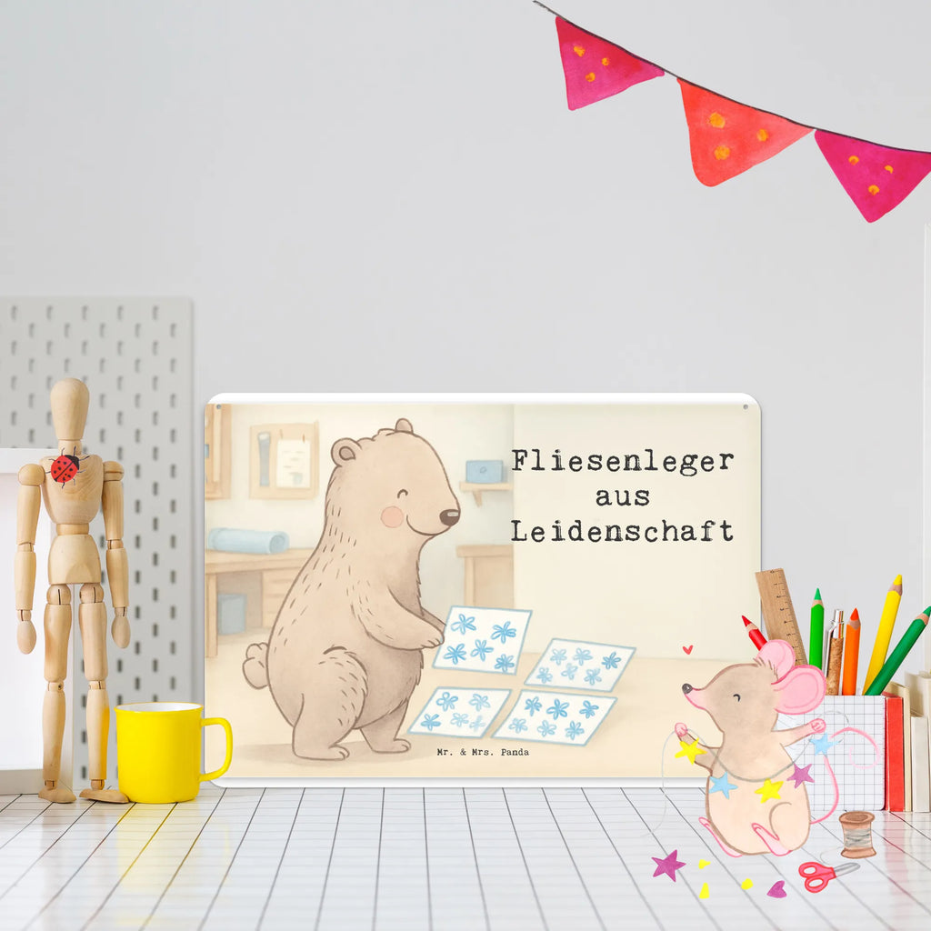 Metalowy szyld płytkarz pasja Design Prezent, Dziękuję, Zawód, Wykształcenie, Jubileusz, Pożegnanie, Emerytura, Kolega, Koleżanka, Dawać, Pracownik, Współpracownik, Dziękuję bardzo