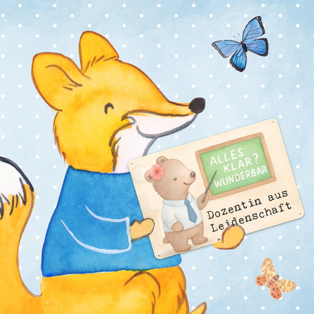 Metalowy szyld wykładowczyni Pasja Design Prezent, Dziękuję, Zawód, Wykształcenie, Jubileusz, Pożegnanie, Emerytura, Kolega, Koleżanka, Dawać, Pracownik, Współpracownik, Dziękuję bardzo