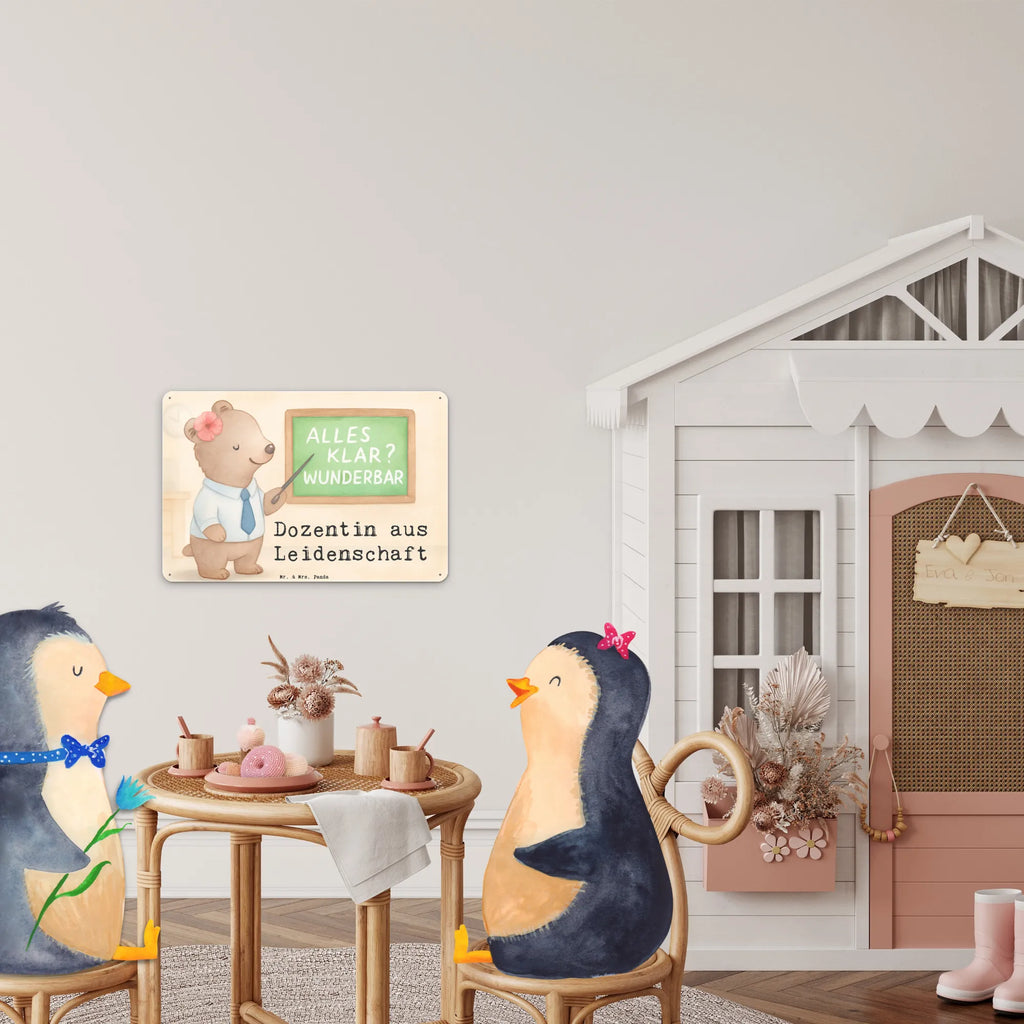 Metalowy szyld wykładowczyni Pasja Design Prezent, Dziękuję, Zawód, Wykształcenie, Jubileusz, Pożegnanie, Emerytura, Kolega, Koleżanka, Dawać, Pracownik, Współpracownik, Dziękuję bardzo