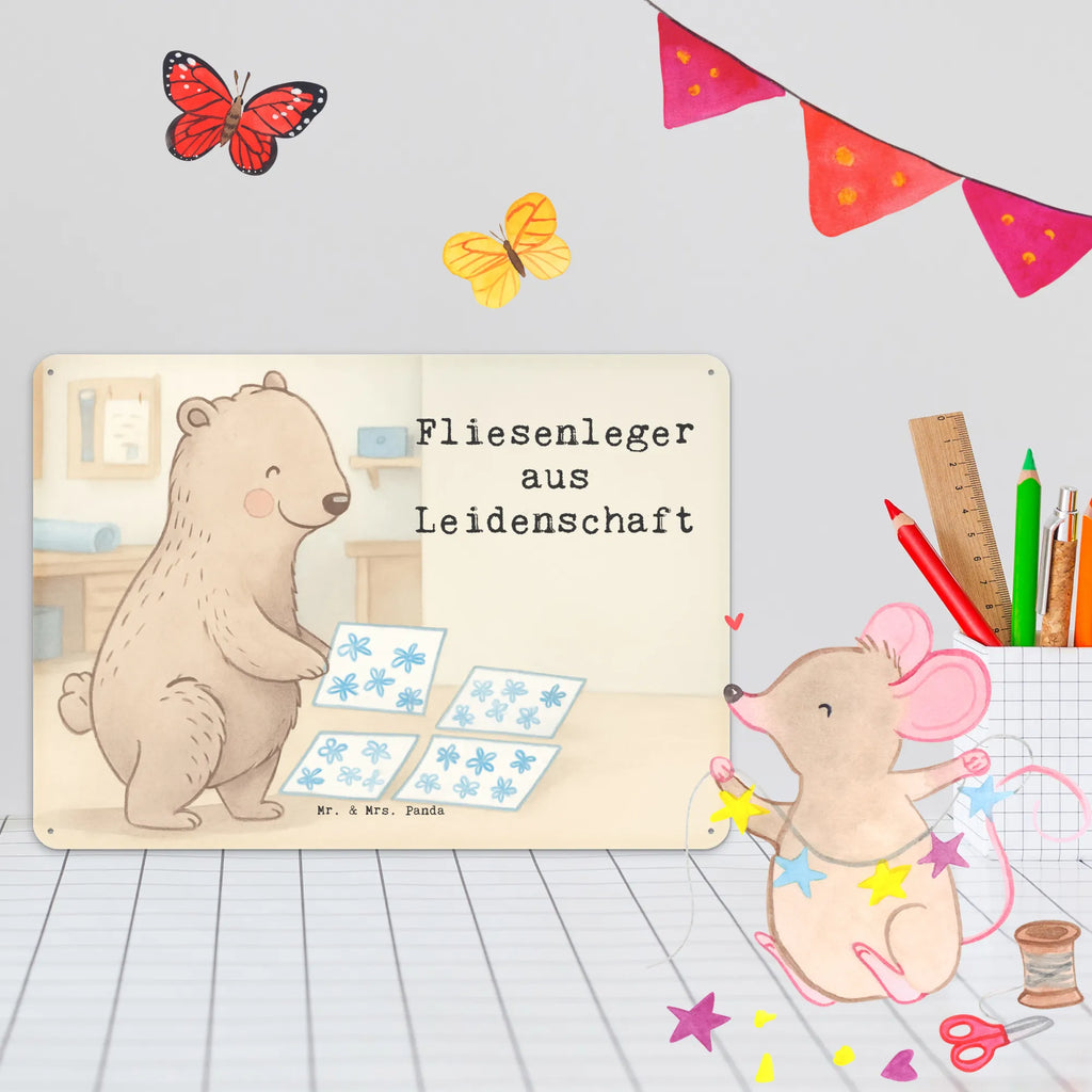 Metalowy szyld płytkarz pasja Design Prezent, Dziękuję, Zawód, Wykształcenie, Jubileusz, Pożegnanie, Emerytura, Kolega, Koleżanka, Dawać, Pracownik, Współpracownik, Dziękuję bardzo