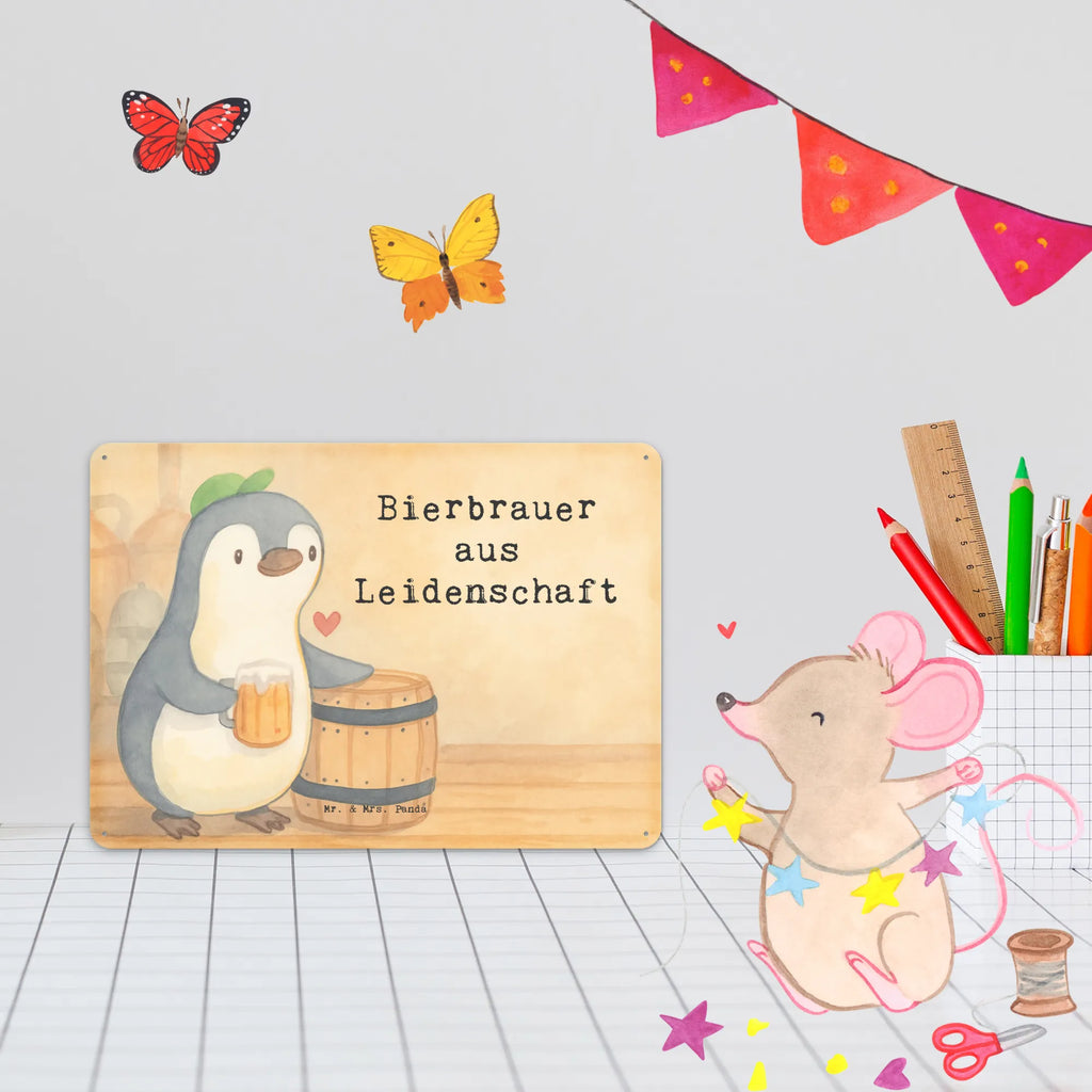 Metalowy szyld piwowar Pasja Design Prezent, Dziękuję, Zawód, Wykształcenie, Jubileusz, Pożegnanie, Emerytura, Kolega, Koleżanka, Dawać, Pracownik, Współpracownik, Dziękuję bardzo