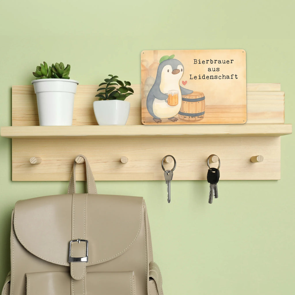 Metalowy szyld piwowar Pasja Design Prezent, Dziękuję, Zawód, Wykształcenie, Jubileusz, Pożegnanie, Emerytura, Kolega, Koleżanka, Dawać, Pracownik, Współpracownik, Dziękuję bardzo