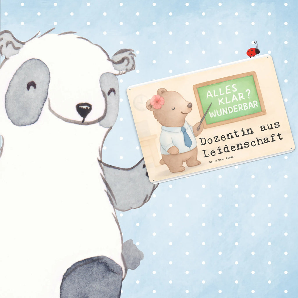 Metalowy szyld wykładowczyni Pasja Design Prezent, Dziękuję, Zawód, Wykształcenie, Jubileusz, Pożegnanie, Emerytura, Kolega, Koleżanka, Dawać, Pracownik, Współpracownik, Dziękuję bardzo