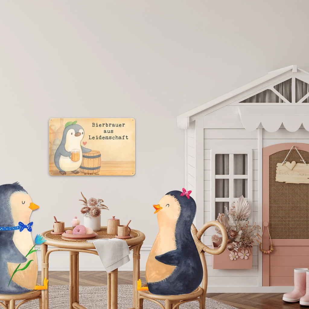 Metalowy szyld piwowar Pasja Design Prezent, Dziękuję, Zawód, Wykształcenie, Jubileusz, Pożegnanie, Emerytura, Kolega, Koleżanka, Dawać, Pracownik, Współpracownik, Dziękuję bardzo