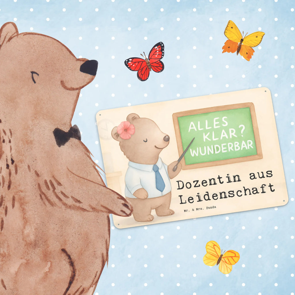 Metalowy szyld wykładowczyni Pasja Design Prezent, Dziękuję, Zawód, Wykształcenie, Jubileusz, Pożegnanie, Emerytura, Kolega, Koleżanka, Dawać, Pracownik, Współpracownik, Dziękuję bardzo