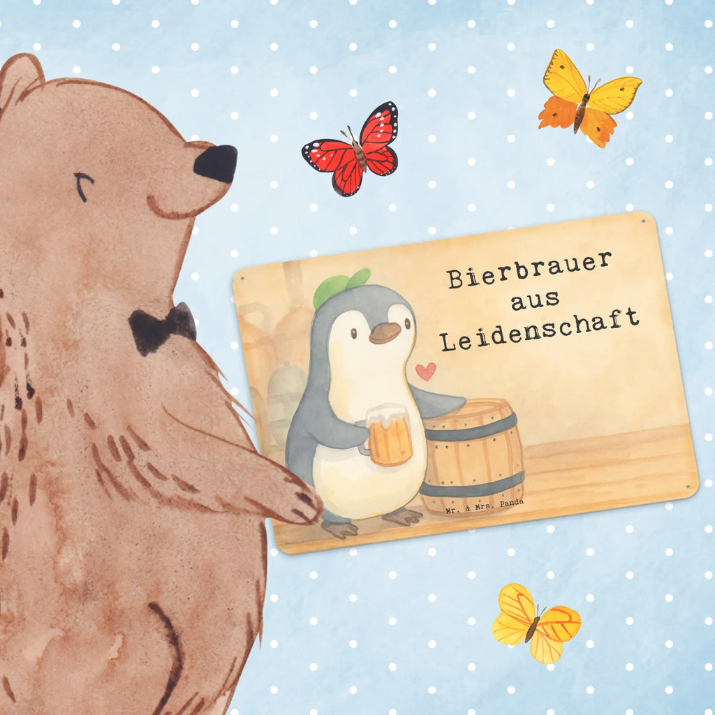 Metalowy szyld piwowar Pasja Design Prezent, Dziękuję, Zawód, Wykształcenie, Jubileusz, Pożegnanie, Emerytura, Kolega, Koleżanka, Dawać, Pracownik, Współpracownik, Dziękuję bardzo