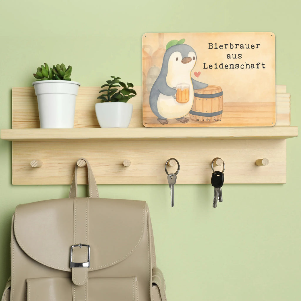 Metalowy szyld piwowar Pasja Design Prezent, Dziękuję, Zawód, Wykształcenie, Jubileusz, Pożegnanie, Emerytura, Kolega, Koleżanka, Dawać, Pracownik, Współpracownik, Dziękuję bardzo