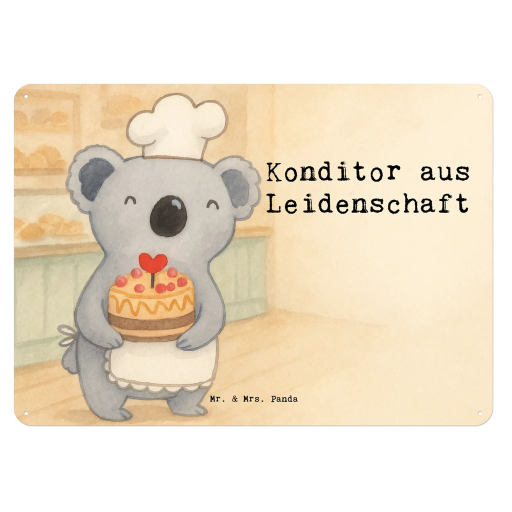 Tin sign Pastry chef Passion Design gift, sayings, gift idea, best, farewell gift, passing exam, anniversary, retirement, promotion, job start, profession