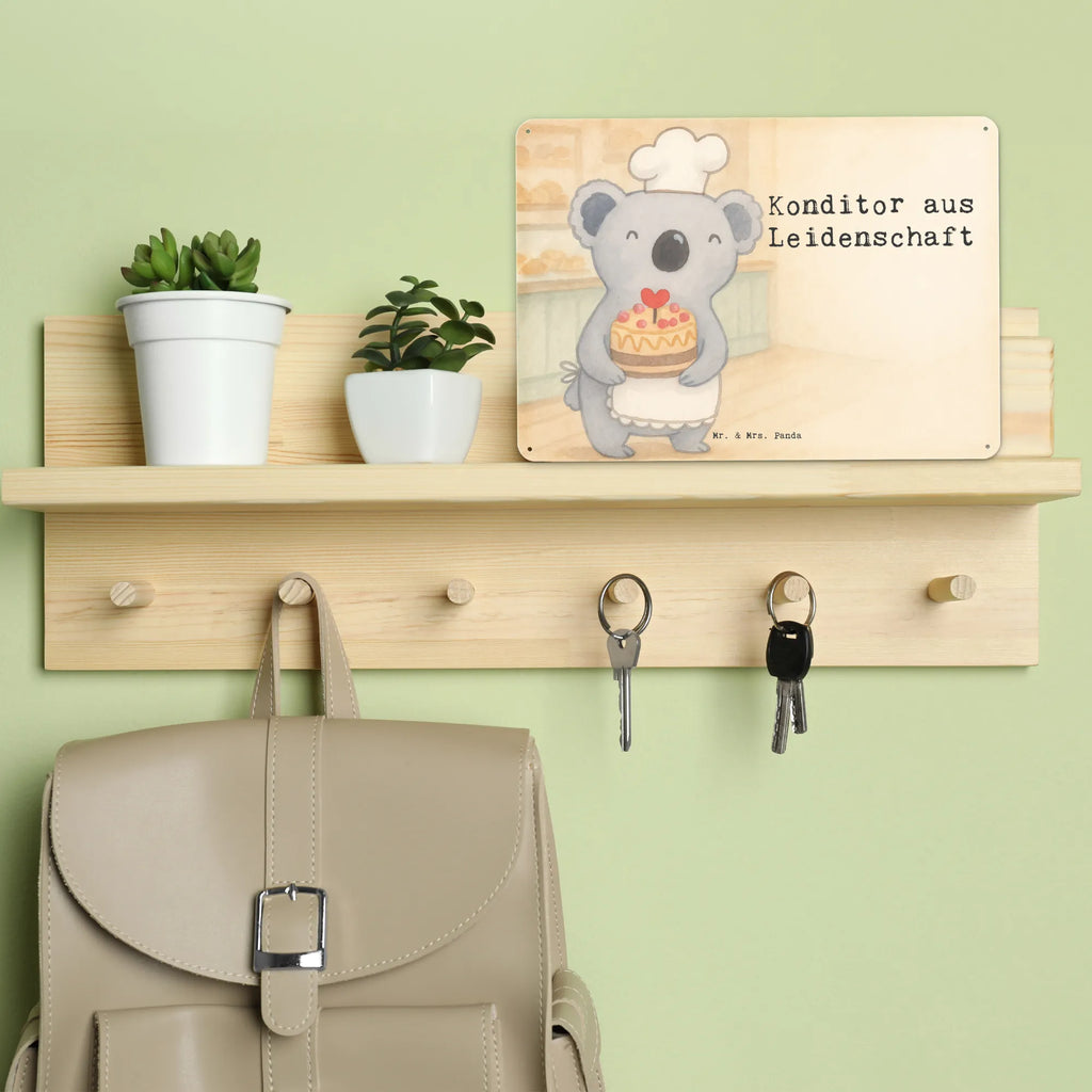 Tin sign Pastry chef Passion Design gift, sayings, gift idea, best, farewell gift, passing exam, anniversary, retirement, promotion, job start, profession