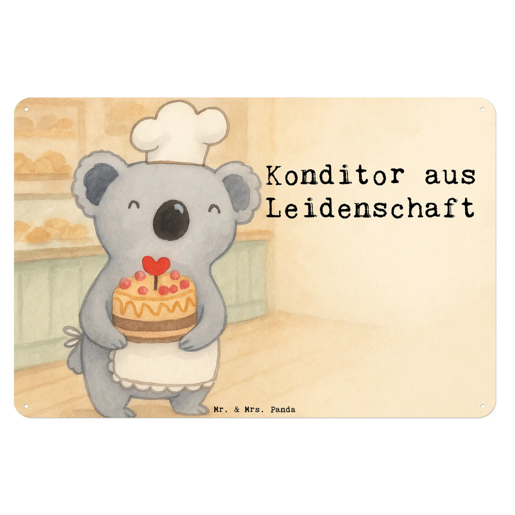 Tin sign Pastry chef Passion Design gift, sayings, gift idea, best, farewell gift, passing exam, anniversary, retirement, promotion, job start, profession