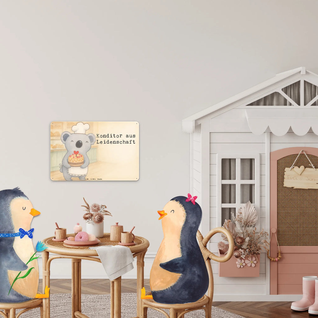 Tin sign Pastry chef Passion Design gift, sayings, gift idea, best, farewell gift, passing exam, anniversary, retirement, promotion, job start, profession