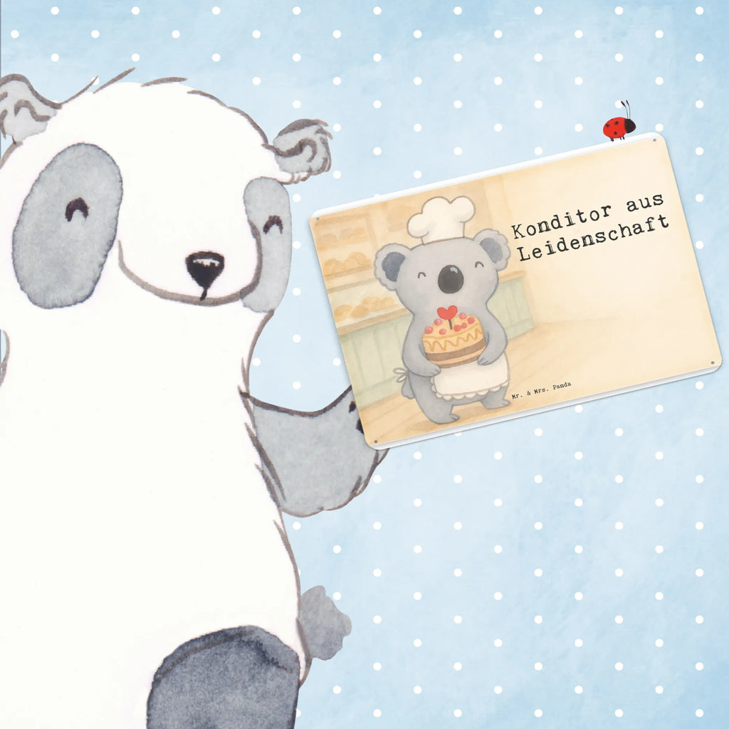 Tin sign Pastry chef Passion Design gift, sayings, gift idea, best, farewell gift, passing exam, anniversary, retirement, promotion, job start, profession