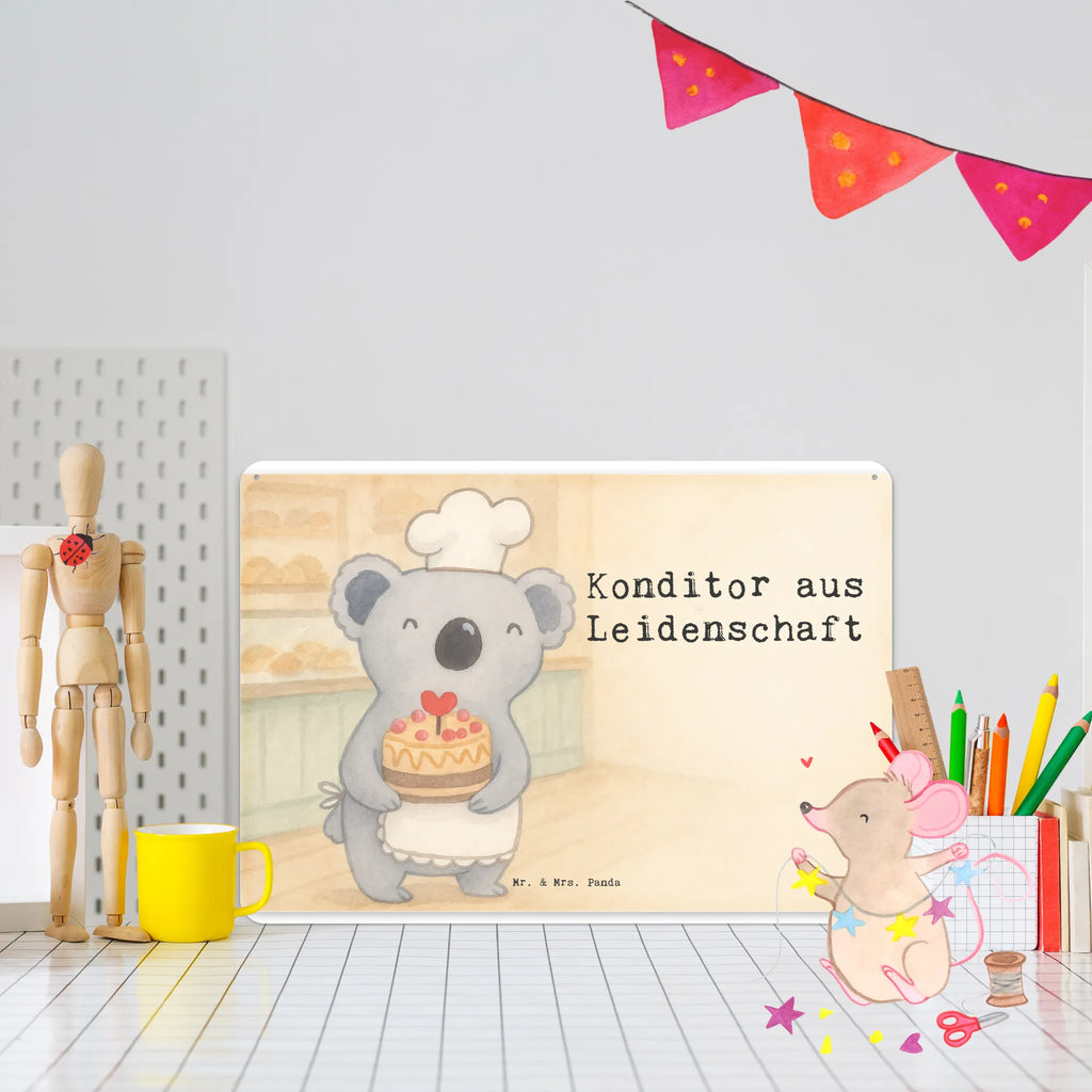 Tin sign Pastry chef Passion Design gift, sayings, gift idea, best, farewell gift, passing exam, anniversary, retirement, promotion, job start, profession