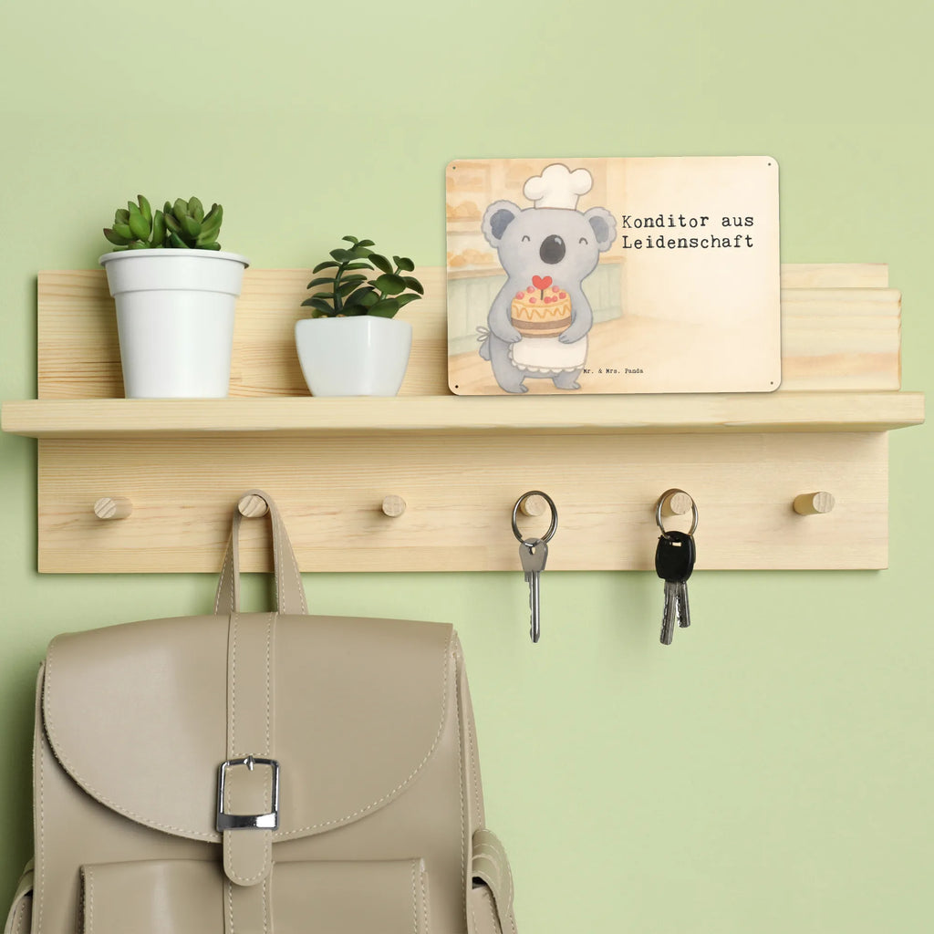 Tin sign Pastry chef Passion Design gift, sayings, gift idea, best, farewell gift, passing exam, anniversary, retirement, promotion, job start, profession