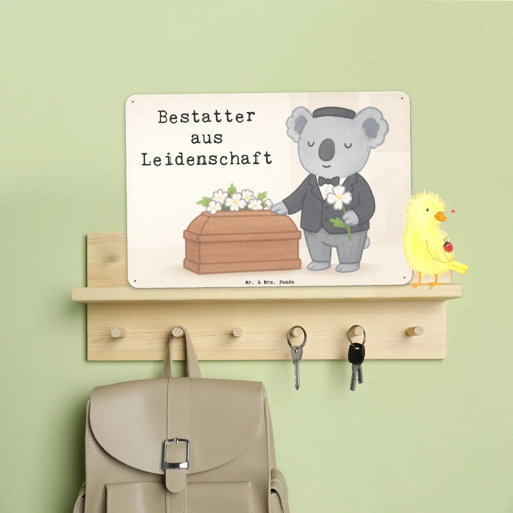 Blechschild Bestatter Leidenschaft Design Blechschild Für Männer, Blechschild Für Frauen, Wandschild Metall, Türschild Metall, Blechschild Zum Aufhängen, Blechschild, Blechschild Büro, Blechschild Küche, Dekoschild Metall, Blechschild Groß, Schenken, Jubiläum, Danke, Dankeschön, Beruf, Ausbildung, Abschied, Rente, Kollege, Kollegin, Arbeitskollege, Mitarbeiter, Firma, Geschenk