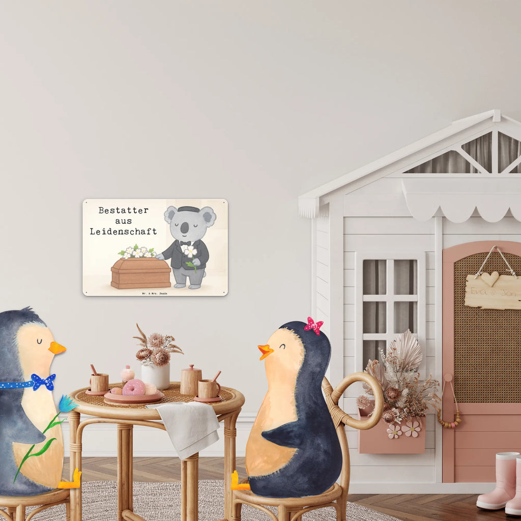 Blechschild Bestatter Leidenschaft Design Blechschild Für Männer, Blechschild Für Frauen, Wandschild Metall, Türschild Metall, Blechschild Zum Aufhängen, Blechschild, Blechschild Büro, Blechschild Küche, Dekoschild Metall, Blechschild Groß, Schenken, Jubiläum, Danke, Dankeschön, Beruf, Ausbildung, Abschied, Rente, Kollege, Kollegin, Arbeitskollege, Mitarbeiter, Firma, Geschenk