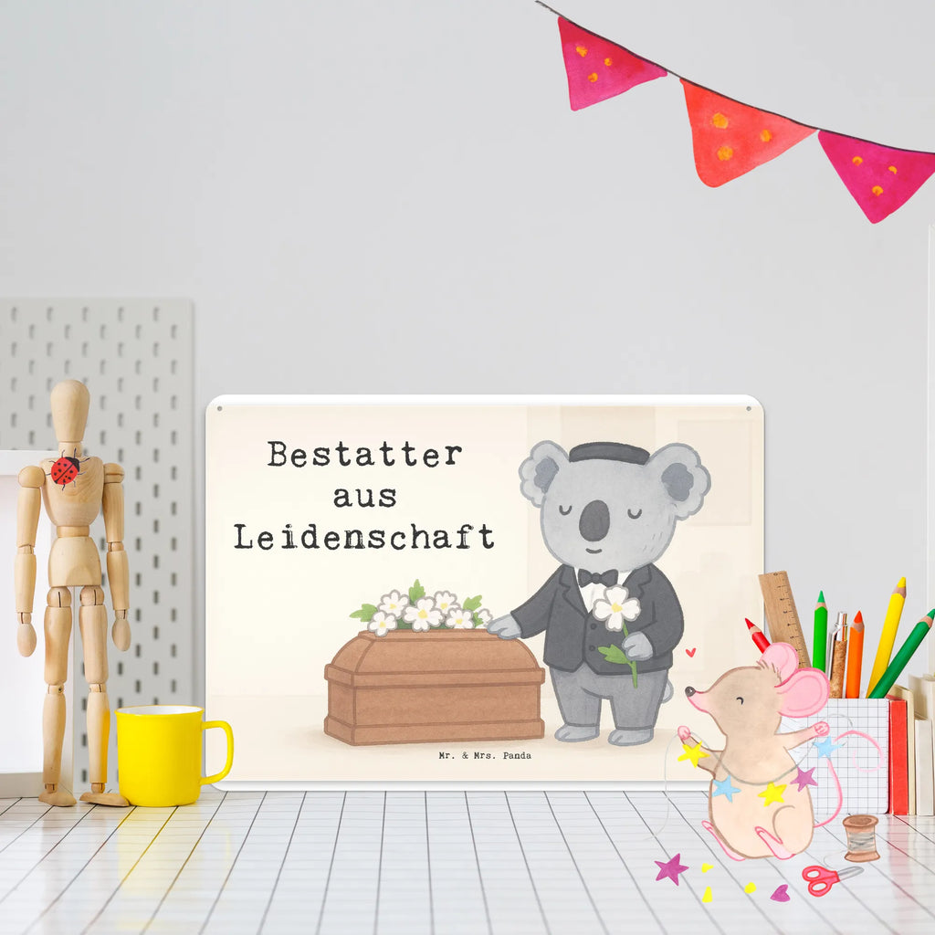 Blechschild Bestatter Leidenschaft Design Blechschild Für Männer, Blechschild Für Frauen, Wandschild Metall, Türschild Metall, Blechschild Zum Aufhängen, Blechschild, Blechschild Büro, Blechschild Küche, Dekoschild Metall, Blechschild Groß, Schenken, Jubiläum, Danke, Dankeschön, Beruf, Ausbildung, Abschied, Rente, Kollege, Kollegin, Arbeitskollege, Mitarbeiter, Firma, Geschenk