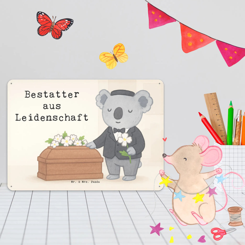 Blechschild Bestatter Leidenschaft Design Blechschild Für Männer, Blechschild Für Frauen, Wandschild Metall, Türschild Metall, Blechschild Zum Aufhängen, Blechschild, Blechschild Büro, Blechschild Küche, Dekoschild Metall, Blechschild Groß, Schenken, Jubiläum, Danke, Dankeschön, Beruf, Ausbildung, Abschied, Rente, Kollege, Kollegin, Arbeitskollege, Mitarbeiter, Firma, Geschenk