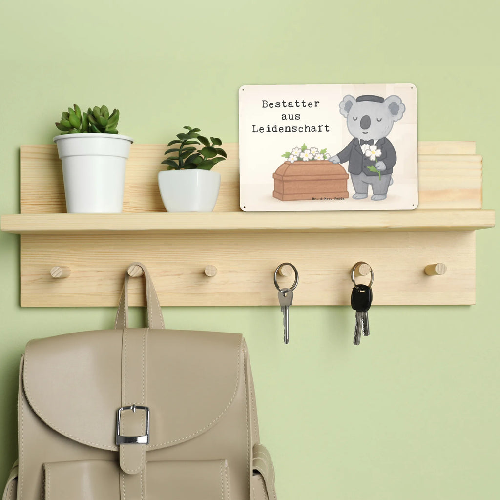 Blechschild Bestatter Leidenschaft Design Blechschild Für Männer, Blechschild Für Frauen, Wandschild Metall, Türschild Metall, Blechschild Zum Aufhängen, Blechschild, Blechschild Büro, Blechschild Küche, Dekoschild Metall, Blechschild Groß, Schenken, Jubiläum, Danke, Dankeschön, Beruf, Ausbildung, Abschied, Rente, Kollege, Kollegin, Arbeitskollege, Mitarbeiter, Firma, Geschenk