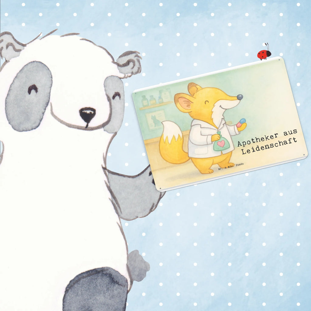 Metalowy szyld Aptekarz pasja Design Prezent, Dziękuję, Zawód, Wykształcenie, Jubileusz, Pożegnanie, Emerytura, Kolega, Koleżanka, Dawać, Pracownik, Współpracownik, Dziękuję bardzo