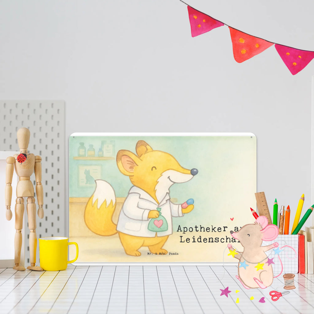 Metalowy szyld Aptekarz pasja Design Prezent, Dziękuję, Zawód, Wykształcenie, Jubileusz, Pożegnanie, Emerytura, Kolega, Koleżanka, Dawać, Pracownik, Współpracownik, Dziękuję bardzo