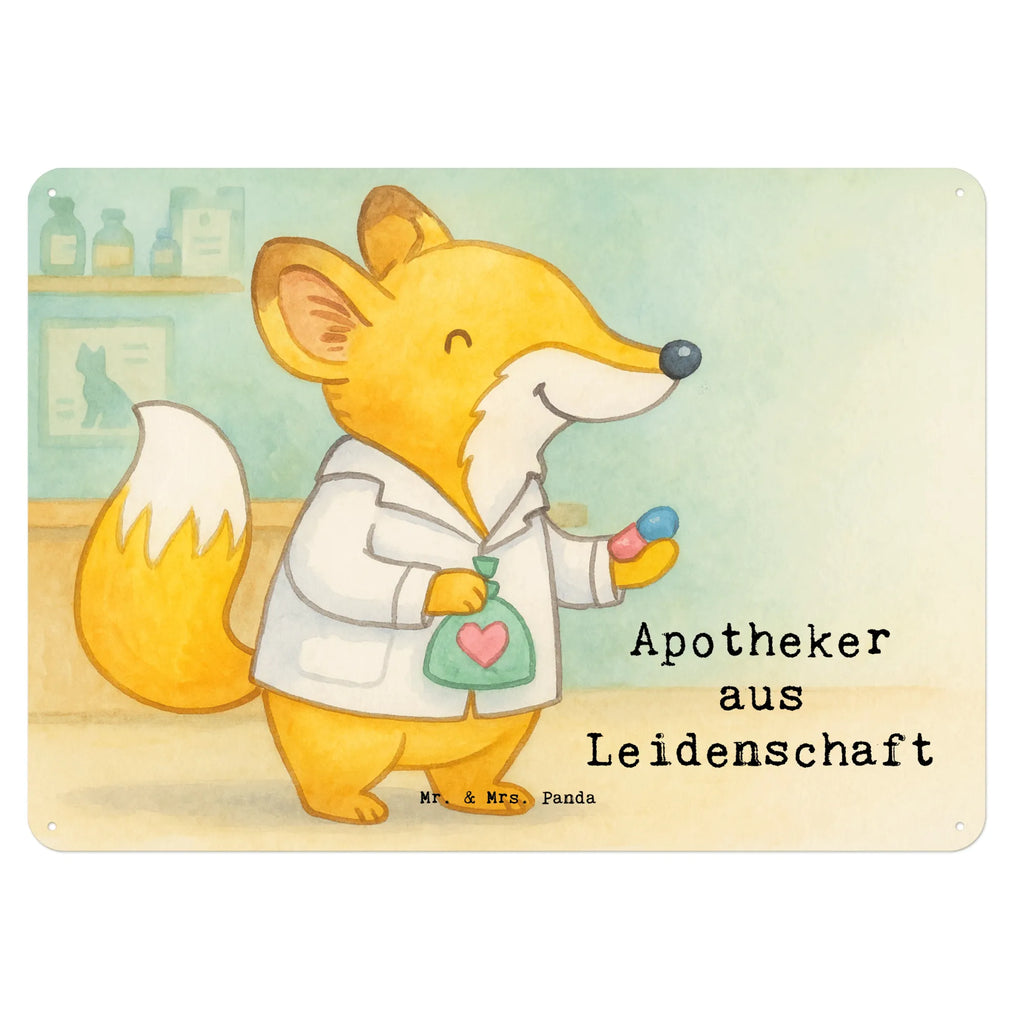 Metalowy szyld Aptekarz pasja Design Prezent, Dziękuję, Zawód, Wykształcenie, Jubileusz, Pożegnanie, Emerytura, Kolega, Koleżanka, Dawać, Pracownik, Współpracownik, Dziękuję bardzo