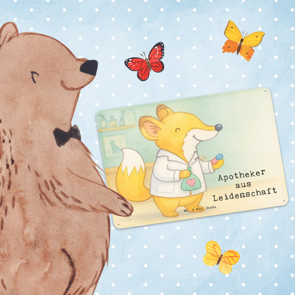 Metalowy szyld Aptekarz pasja Design Prezent, Dziękuję, Zawód, Wykształcenie, Jubileusz, Pożegnanie, Emerytura, Kolega, Koleżanka, Dawać, Pracownik, Współpracownik, Dziękuję bardzo