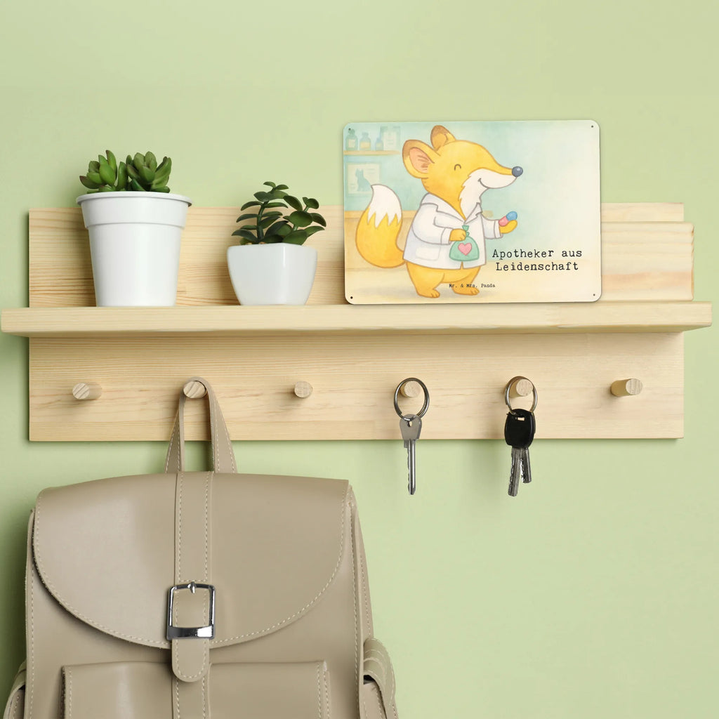 Metalowy szyld Aptekarz pasja Design Prezent, Dziękuję, Zawód, Wykształcenie, Jubileusz, Pożegnanie, Emerytura, Kolega, Koleżanka, Dawać, Pracownik, Współpracownik, Dziękuję bardzo