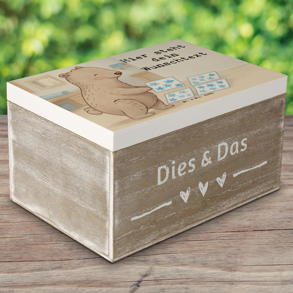 Personalizowane drewniane pudełko płytkarz pasja Design Prezent, Dziękuję, Zawód, Wykształcenie, Jubileusz, Pożegnanie, Emerytura, Kolega, Koleżanka, Dawać, Pracownik, Współpracownik, Dziękuję bardzo