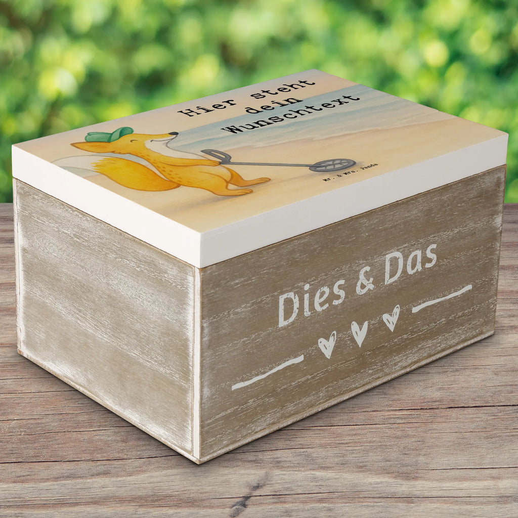 Personalizowane drewniane pudełko lis detektor metalu Design Prezent, Dyscyplina sportowa, Darować, Dziękuję, Dzięki, Wyróżnienie, Wygrana, Sportowiec