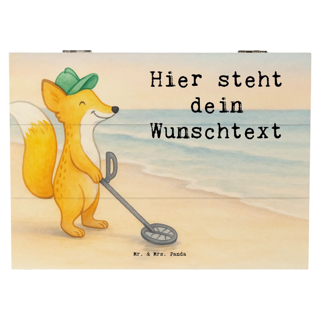 Personalizowane drewniane pudełko lis detektor metalu Design Prezent, Dyscyplina sportowa, Darować, Dziękuję, Dzięki, Wyróżnienie, Wygrana, Sportowiec