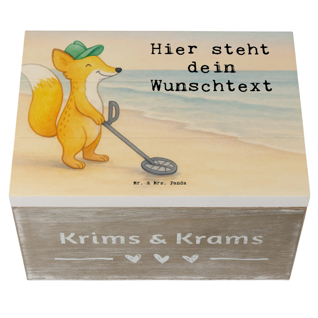 Personalizowane drewniane pudełko lis detektor metalu Design Prezent, Dyscyplina sportowa, Darować, Dziękuję, Dzięki, Wyróżnienie, Wygrana, Sportowiec