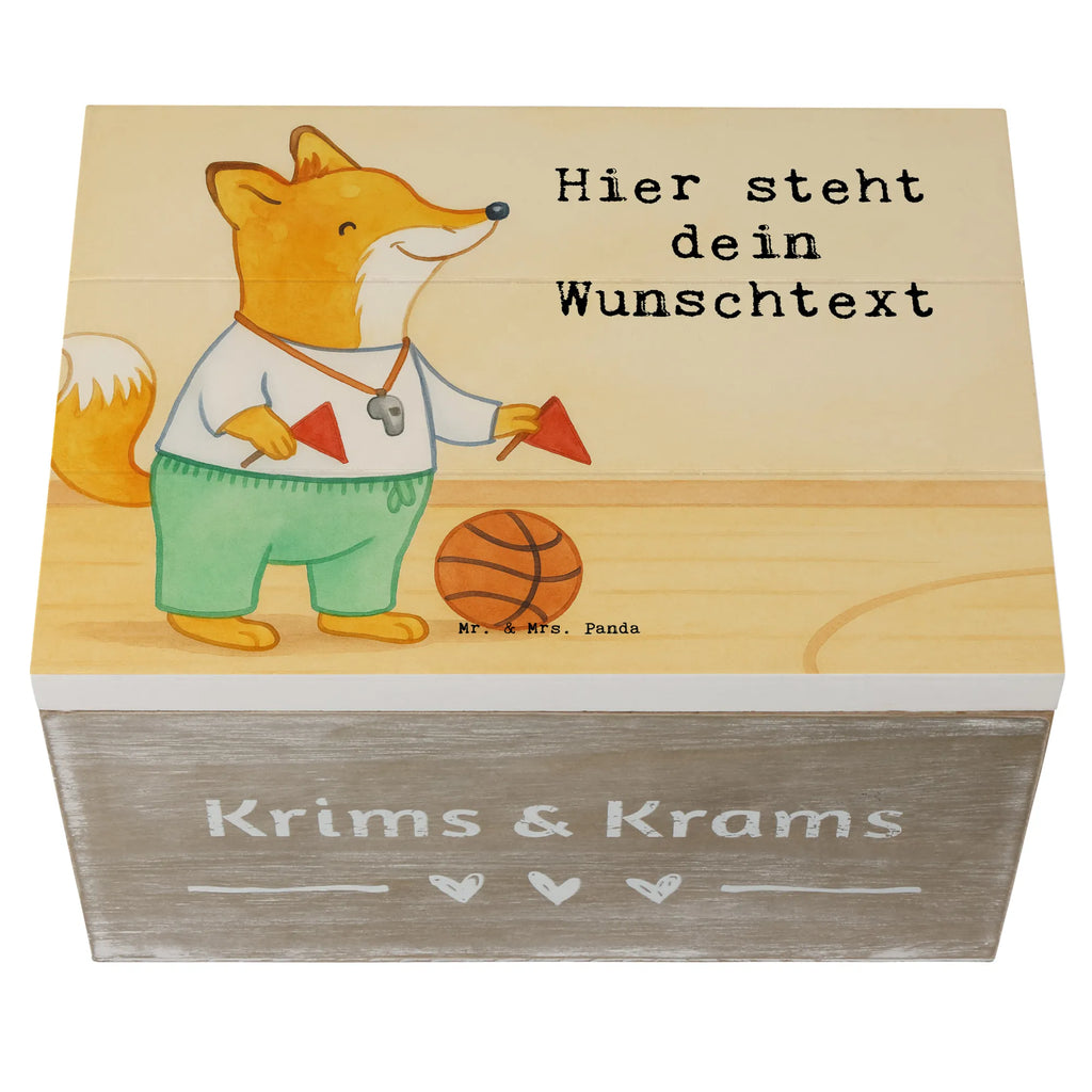 Personalizowane drewniane pudełko Trener koszykówki pasja Design Prezent, Dziękuję, Zawód, Wykształcenie, Jubileusz, Pożegnanie, Emerytura, Kolega, Koleżanka, Dawać, Pracownik, Współpracownik, Dziękuję bardzo