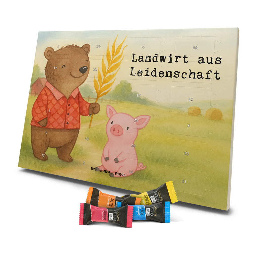 Chocolate advent calendar Farmer Passion Design best, farewell gift, passing exam, sayings, anniversary, retirement, promotion, gift, gift idea, job start, profession