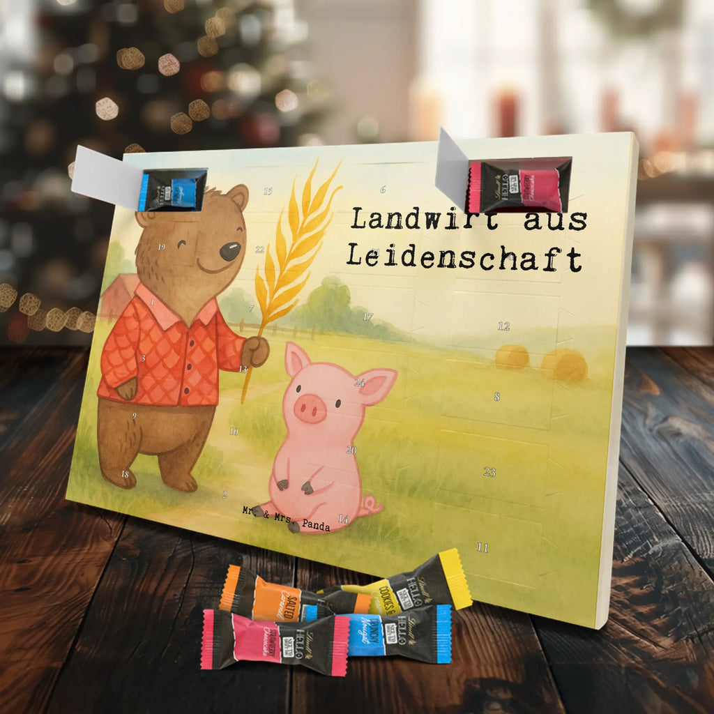 Chocolate advent calendar Farmer Passion Design best, farewell gift, passing exam, sayings, anniversary, retirement, promotion, gift, gift idea, job start, profession