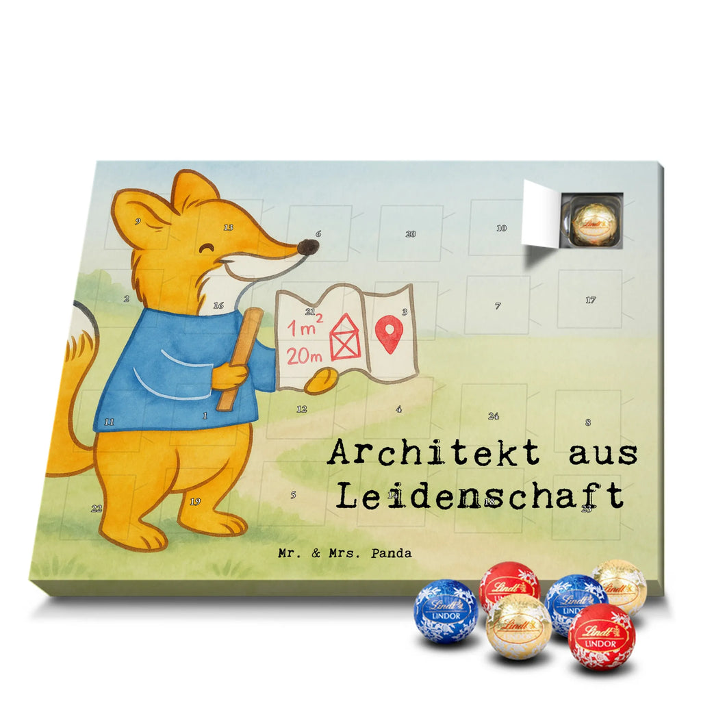 Chocolate advent calendar architect Passion Design gift, promotion, anniversary, retirement, sayings, job start, gift idea, best, farewell gift, profession, passing exam