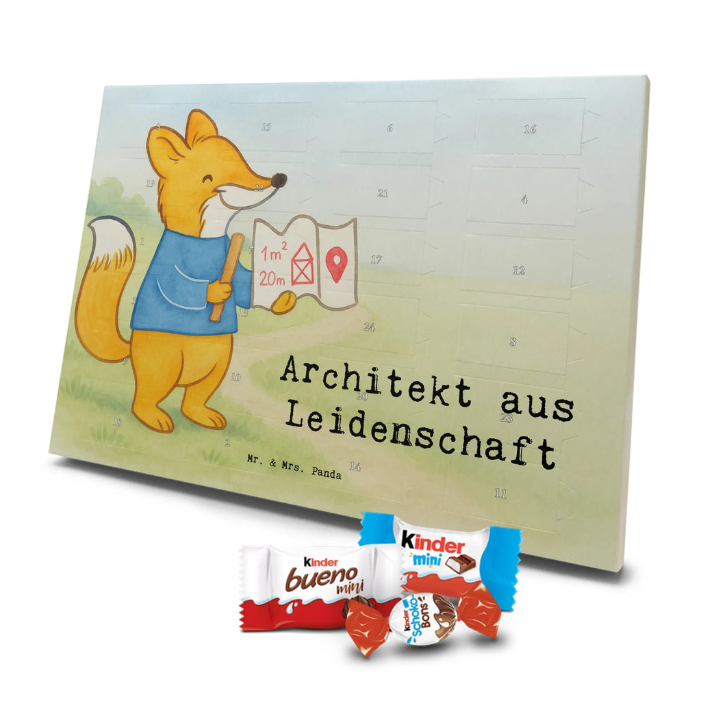 Chocolate advent calendar architect Passion Design gift, promotion, anniversary, retirement, sayings, job start, gift idea, best, farewell gift, profession, passing exam