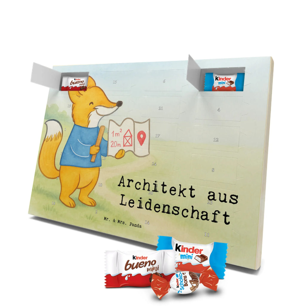 Chocolate advent calendar architect Passion Design gift, promotion, anniversary, retirement, sayings, job start, gift idea, best, farewell gift, profession, passing exam