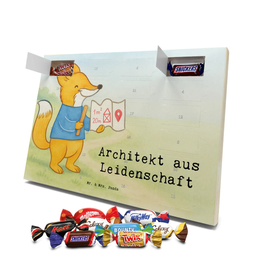 Chocolate advent calendar architect Passion Design gift, promotion, anniversary, retirement, sayings, job start, gift idea, best, farewell gift, profession, passing exam