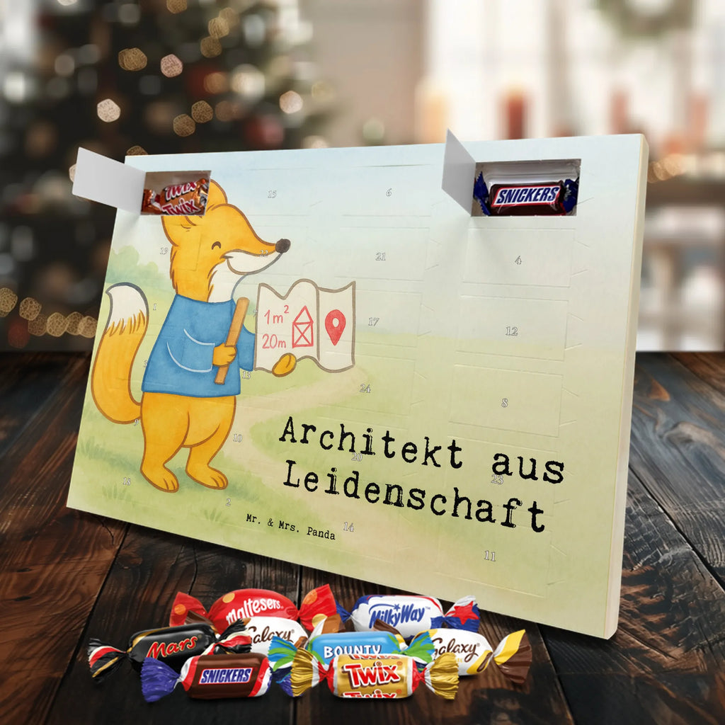 Chocolate advent calendar architect Passion Design gift, promotion, anniversary, retirement, sayings, job start, gift idea, best, farewell gift, profession, passing exam