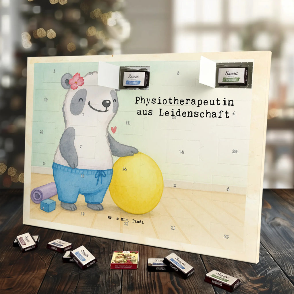 Chocolate advent calendar Physiotherapist Passion Design profession, job start, promotion, retirement, anniversary, passing exam, farewell gift, best, gift, gift idea, sayings