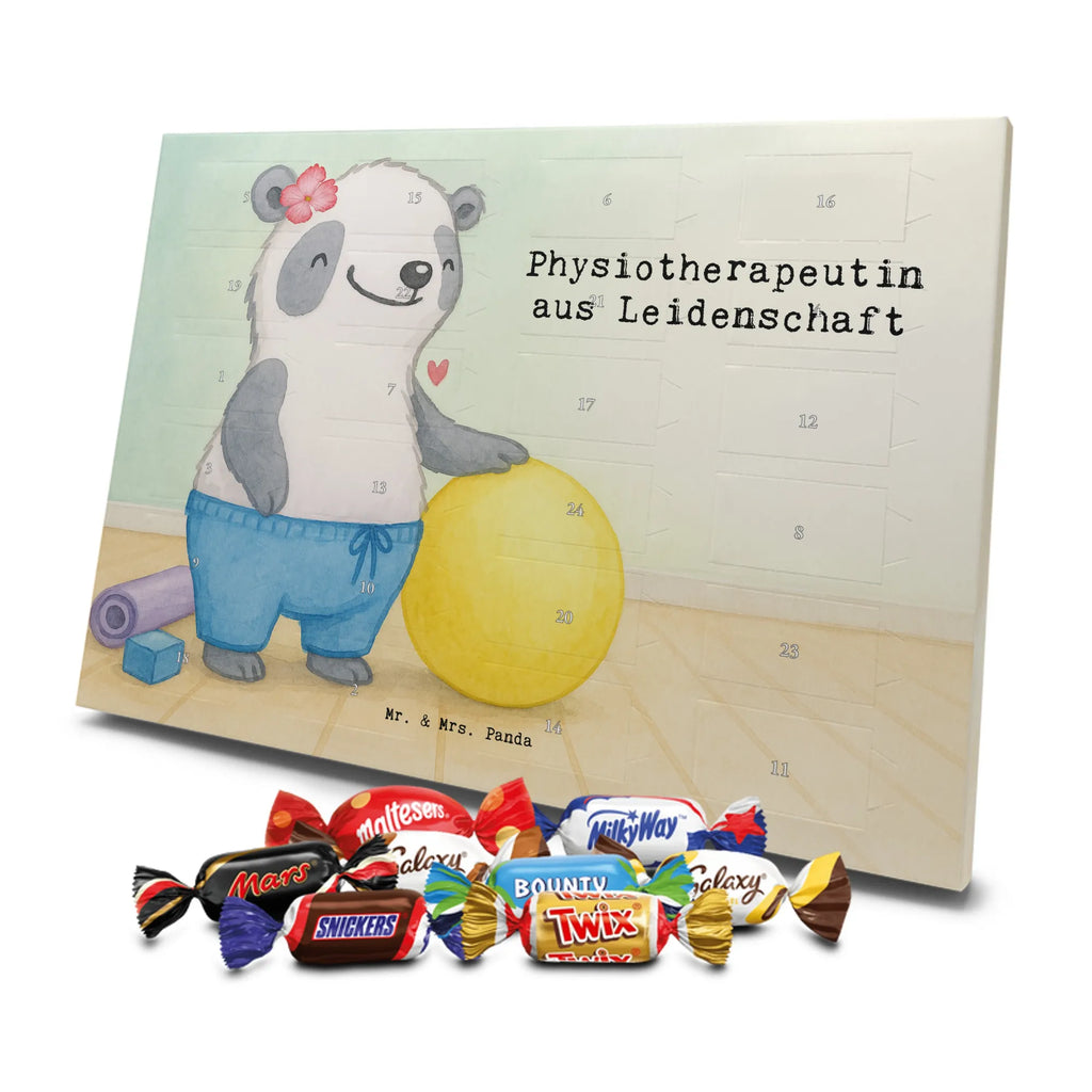 Chocolate advent calendar Physiotherapist Passion Design profession, job start, promotion, retirement, anniversary, passing exam, farewell gift, best, gift, gift idea, sayings