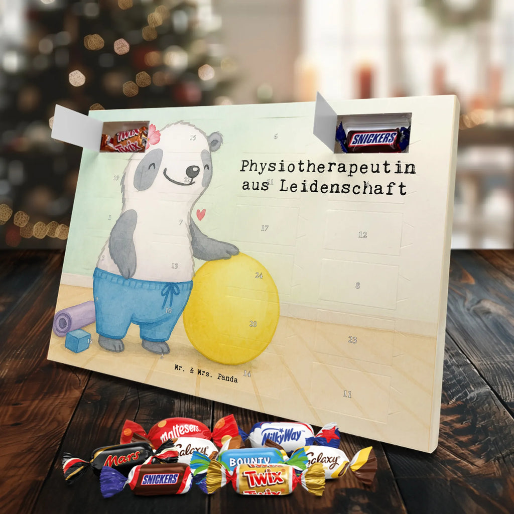 Chocolate advent calendar Physiotherapist Passion Design profession, job start, promotion, retirement, anniversary, passing exam, farewell gift, best, gift, gift idea, sayings