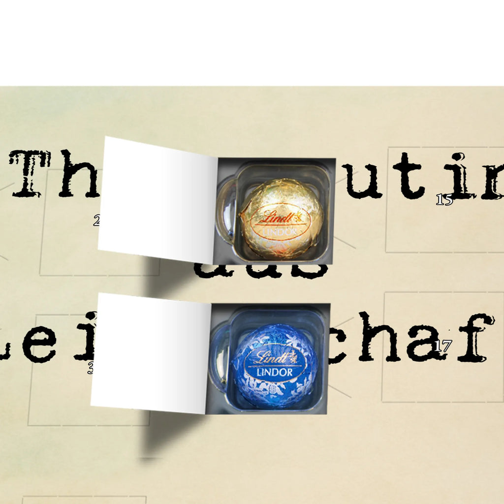 Chocolate advent calendar therapist Passion Design anniversary, gift idea, retirement, profession, promotion, job start, best, farewell gift, sayings, gift, passing exam