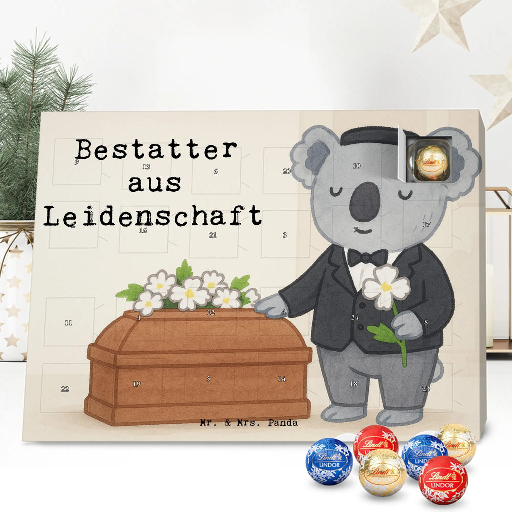 Chocolate advent calendar undertaker Passion Design profession, job start, promotion, retirement, anniversary, passing exam, farewell gift, best, gift, gift idea, sayings