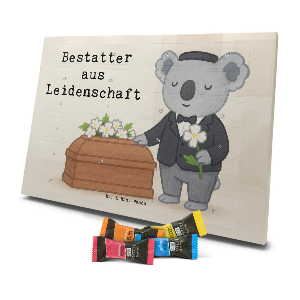 Chocolate advent calendar undertaker Passion Design profession, job start, promotion, retirement, anniversary, passing exam, farewell gift, best, gift, gift idea, sayings