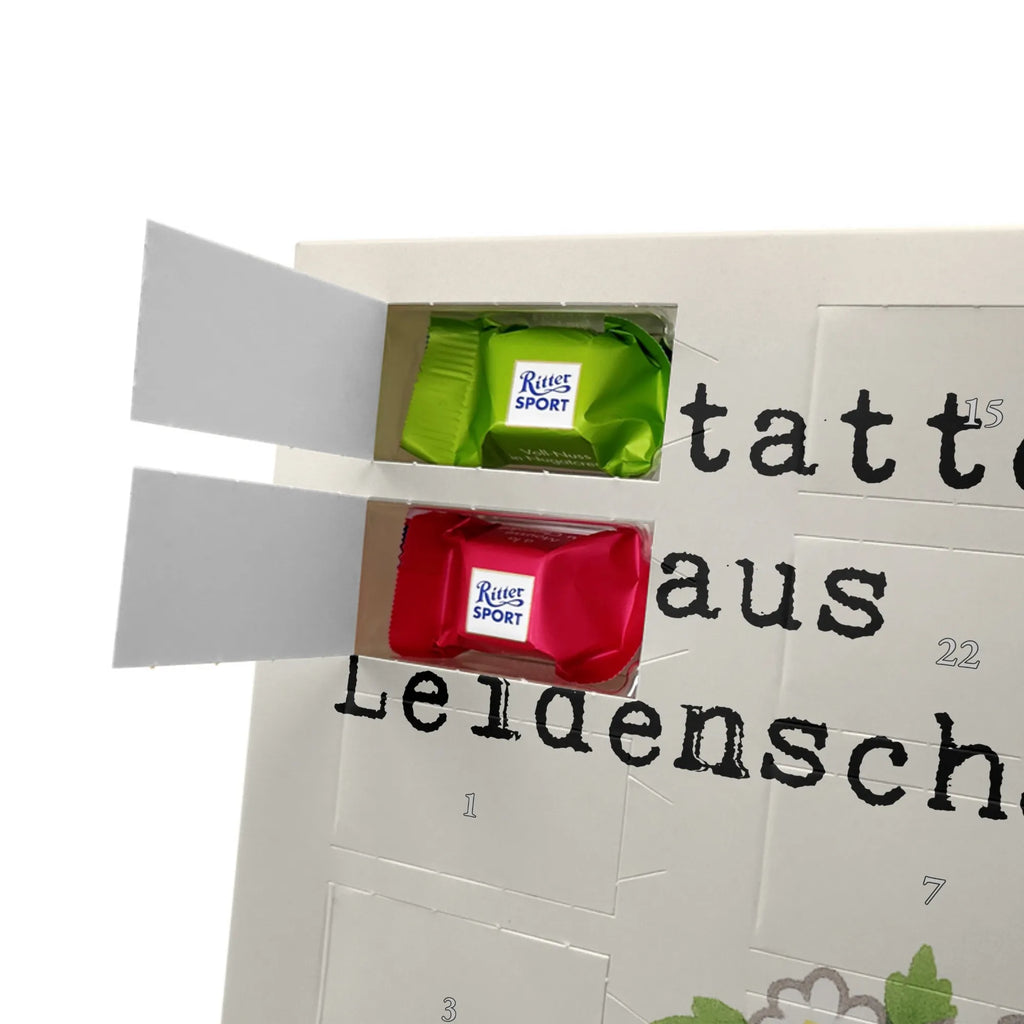 Chocolate advent calendar undertaker Passion Design profession, job start, promotion, retirement, anniversary, passing exam, farewell gift, best, gift, gift idea, sayings