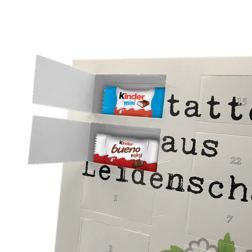 Chocolate advent calendar undertaker Passion Design profession, job start, promotion, retirement, anniversary, passing exam, farewell gift, best, gift, gift idea, sayings